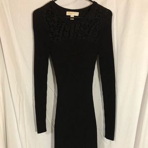 Michael by Michael Kors Black slinky dress
